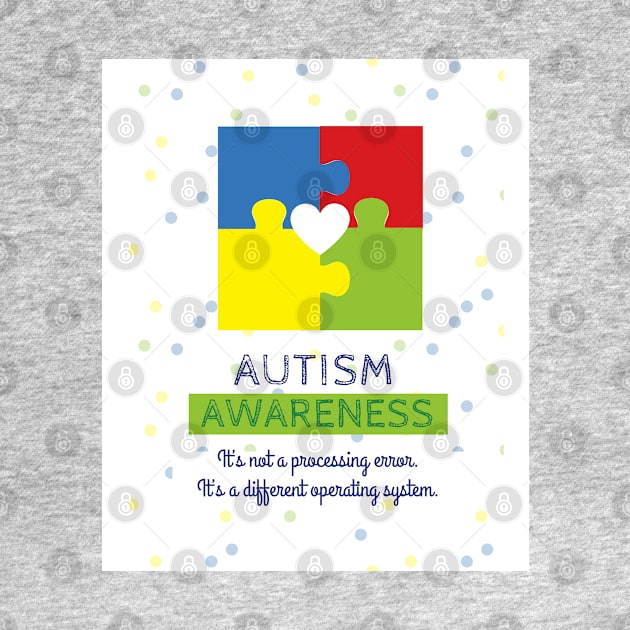 Autism Awareness Puzzle Pieces by Christine aka stine1